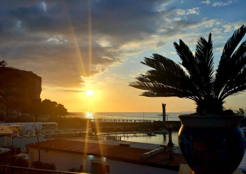 Our venue at sunset